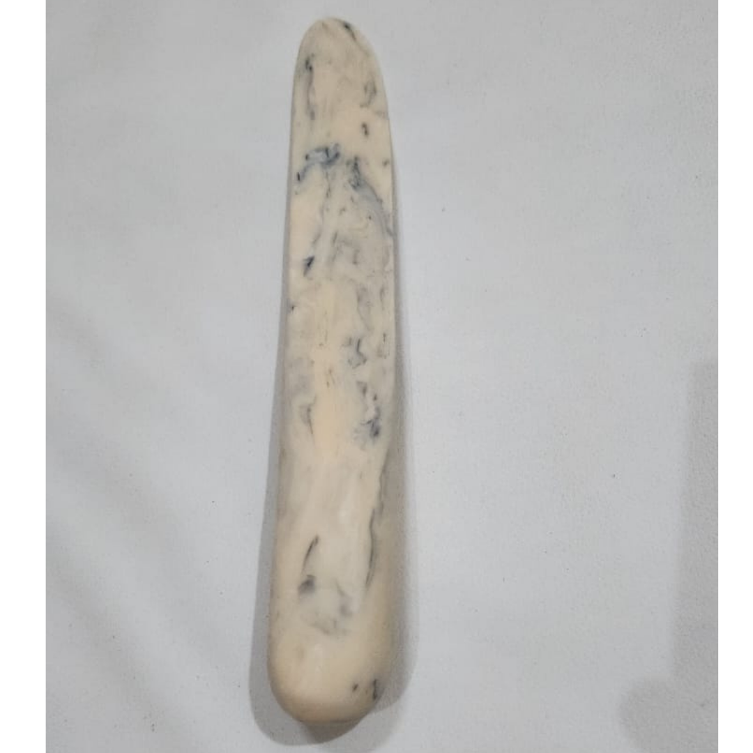 Classic Cream Marble Resin Cheese Spreader Knife